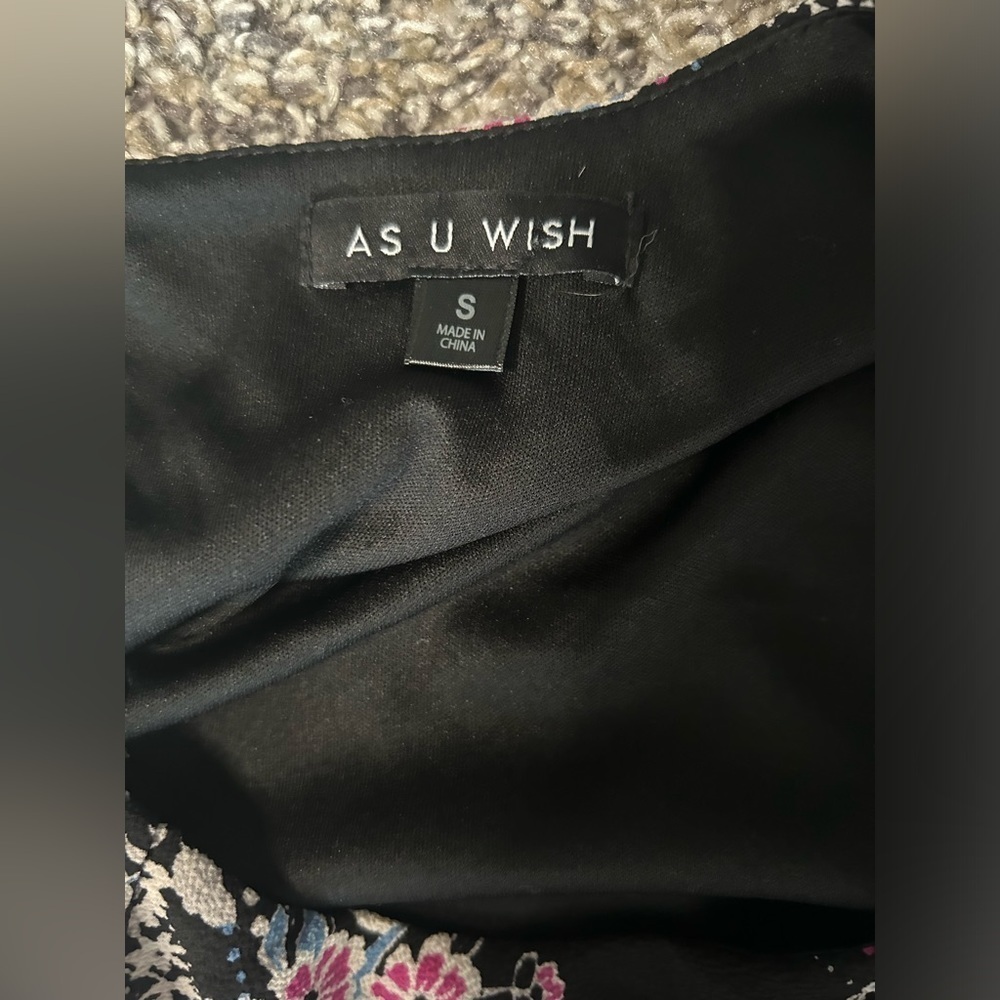 5/$25 As U Wish NWT cute mini dress size small - Picture 4 of 8